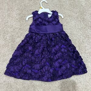 Girls 3T Purple Dress